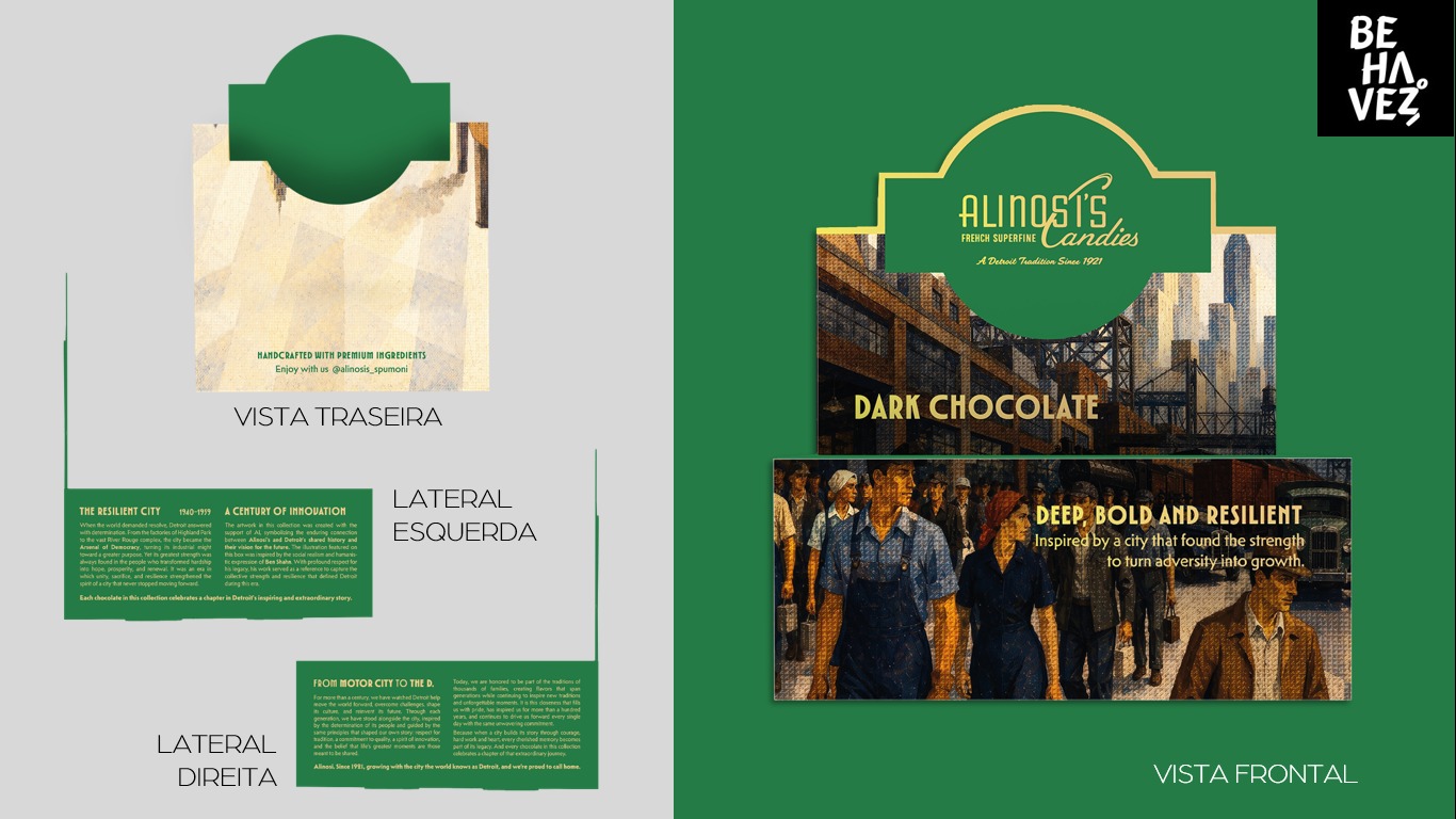 Dark Chocolate upcoming Detroit display artwork