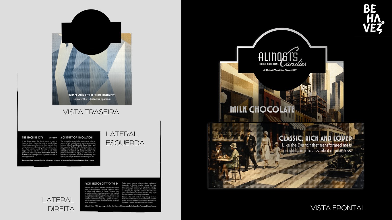 Milk Chocolate upcoming Detroit display artwork